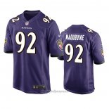 Maglia NFL Game Baltimore Ravens Justin Madubuike Viola