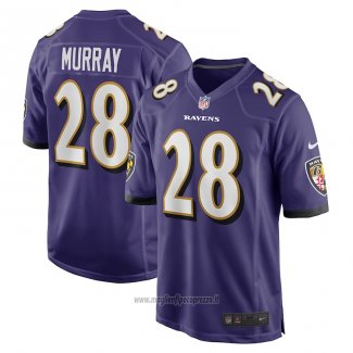 Maglia NFL Game Baltimore Ravens Latavius Murray Viola