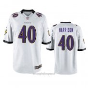 Maglia NFL Game Baltimore Ravens Malik Harrison Bianco