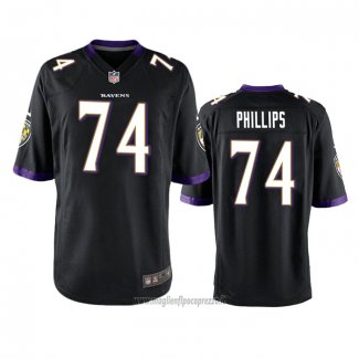 Maglia NFL Game Baltimore Ravens Tyre Phillips Nero
