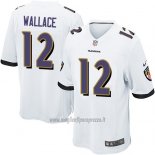 Maglia NFL Game Baltimore Ravens Wallace Bianco