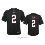 Maglia NFL Game Bambino Atlanta Falcons Matt Ryan Throwback 2020 Nero