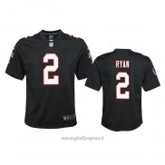 Maglia NFL Game Bambino Atlanta Falcons Matt Ryan Throwback 2020 Nero