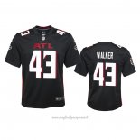 Maglia NFL Game Bambino Atlanta Falcons Mykal Walker 2020 Nero