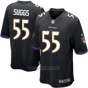 Maglia NFL Game Bambino Baltimore Ravens Suggs Nero