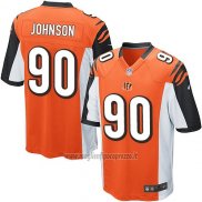Maglia NFL Game Bambino Cincinnati Bengals Johnson Arancione