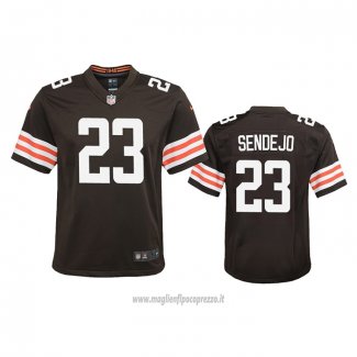 Maglia NFL Game Bambino Cleveland Browns Andrew Sendejo Marrone