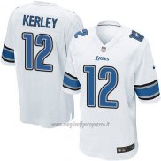 Maglia NFL Game Bambino Detroit Lions Kerley Bianco