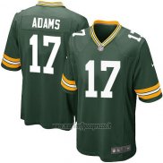 Maglia NFL Game Bambino Green Bay Packers Adams Verde Militar