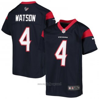 Maglia NFL Game Bambino Houston Texans Deshaun Watson Blu2