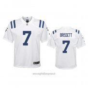 Maglia NFL Game Bambino Indianapolis Colts Jacoby Brissett 2020 Bianco