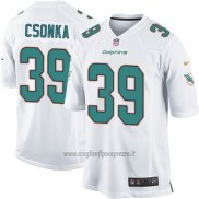 Maglia NFL Game Bambino Miami Dolphins Csonka Bianco