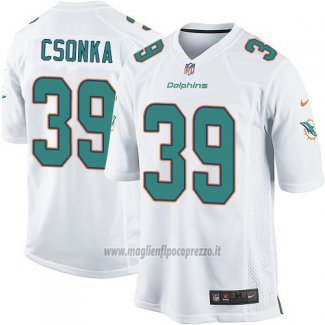 Maglia NFL Game Bambino Miami Dolphins Csonka Bianco