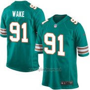 Maglia NFL Game Bambino Miami Dolphins Wake Verde Scuro