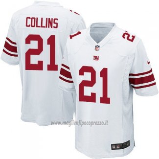 Maglia NFL Game Bambino New York Giants Collins Bianco