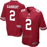 Maglia NFL Game Bambino San Francisco 49ers Gabbert Rosso