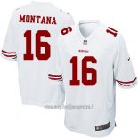 Maglia NFL Game Bambino San Francisco 49ers Montana Bianco