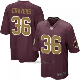 Maglia NFL Game Bambino Washington Commanders Cravens Marrone