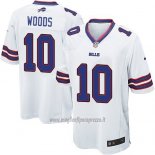 Maglia NFL Game Buffalo Bills Woods Bianco