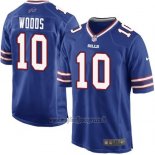 Maglia NFL Game Buffalo Bills Woods Blu