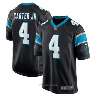 Maglia NFL Game Carolina Panthers Jermaine Carter Nero