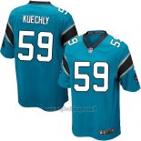 Maglia NFL Game Carolina Panthers Kuechly Lago Blu