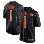 Maglia NFL Game Cincinnati Bengals Jamarr Chase Nero