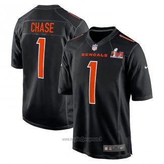 Maglia NFL Game Cincinnati Bengals Jamarr Chase Nero