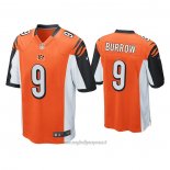 Maglia NFL Game Cincinnati Bengals Joe Burrow Arancione