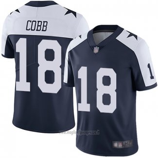 Maglia NFL Game Dallas Cowboys 18 Randall Cobb Throwback Blu