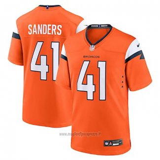 Maglia NFL Game Denver Broncos Drew Sanders Arancione