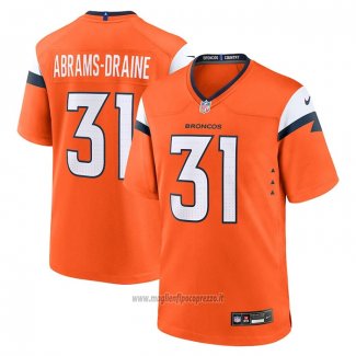 Maglia NFL Game Denver Broncos Kris Abrams-Draine Arancione