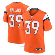 Maglia NFL Game Denver Broncos Levi Wallace Arancione