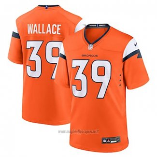Maglia NFL Game Denver Broncos Levi Wallace Arancione