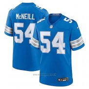 Maglia NFL Game Detroit Lions Alim McNeill Blu Bianco