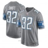 Maglia NFL Game Detroit Lions D Andre Swift Grigio
