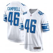 Maglia NFL Game Detroit Lions Jack Campbell Away Bianco