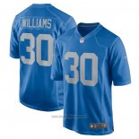 Maglia NFL Game Detroit Lions Jamaal Williams 2022 Blu