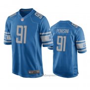 Maglia NFL Game Detroit Lions John Penisini Blu