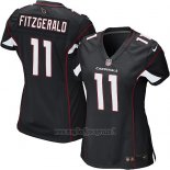 Maglia NFL Game Donna Arizona Cardinals Fitzgerald Nero