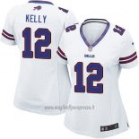 Maglia NFL Game Donna Buffalo Bills Kelly Bianco