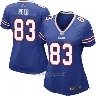Maglia NFL Game Donna Buffalo Bills Reed Blu