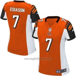 Maglia NFL Game Donna Cincinnati Bengals Esiason Arancione