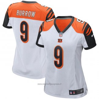 Maglia NFL Game Donna Cincinnati Bengals Joe Burrow Bianco