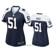 Maglia NFL Game Donna Dallas Cowboys Bradlee Anae Alternato Blu