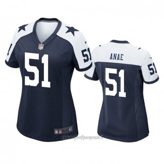 Maglia NFL Game Donna Dallas Cowboys Bradlee Anae Alternato Blu