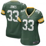 Maglia NFL Game Donna Green Bay Packers Aaron Jones Verde