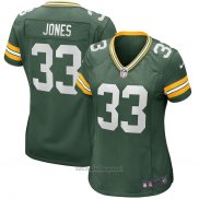 Maglia NFL Game Donna Green Bay Packers Aaron Jones Verde