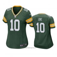 Maglia NFL Game Donna Green Bay Packers Jordan Love Verde