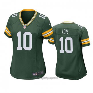 Maglia NFL Game Donna Green Bay Packers Jordan Love Verde